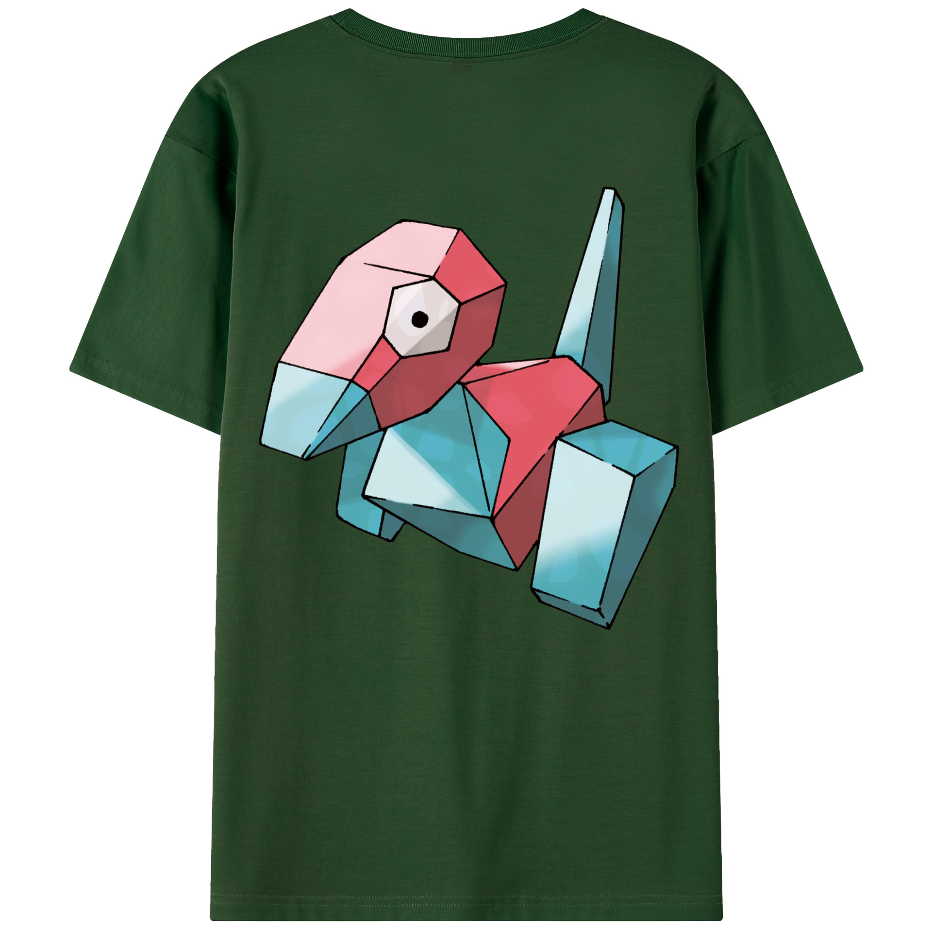 （画像用） ポケットモンスター Pokémon 綿100％半袖Tシャツ（背面プリント）